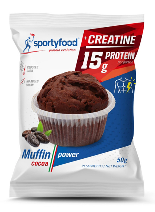 SPORTYFOOD MUFFIN CACAO POWER