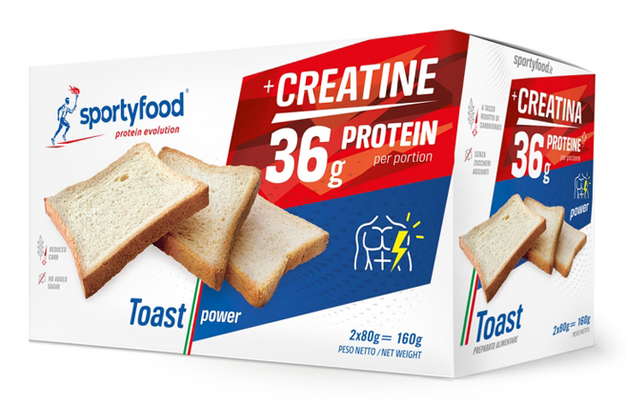 SPORTYFOOD TOAST POWER 160G