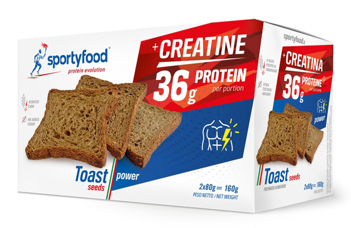 SPORTYFOOD TOAST SEEDS POWER