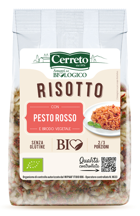 CERRETO BIO RISOTTO PESTO ROSS