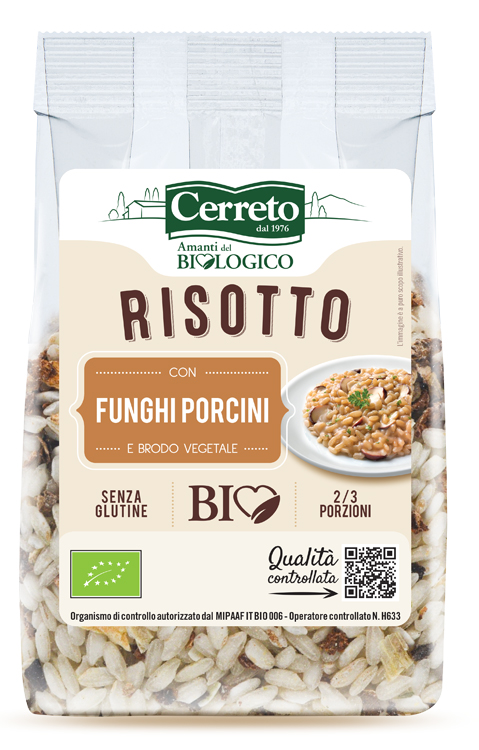 CERRETO BIO RISOTTO FUNGHI POR