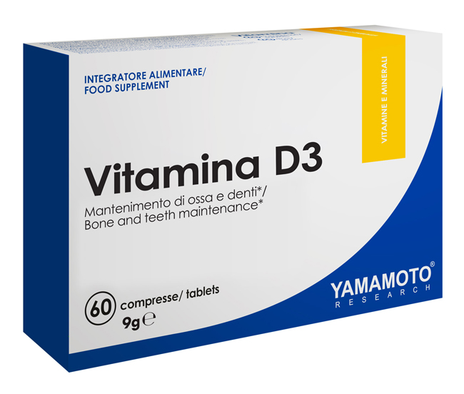 YAMAMOTO R VITAMINA D3 60CPR