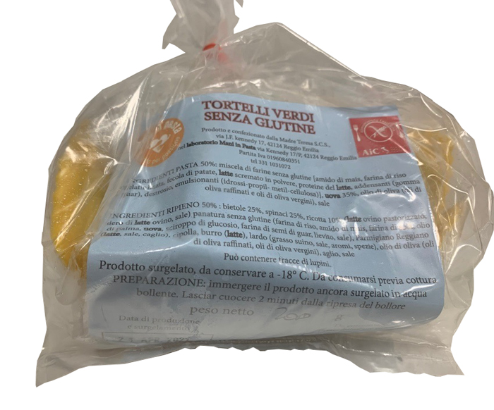 MANI IN PASTA TORTELLI VE 200G