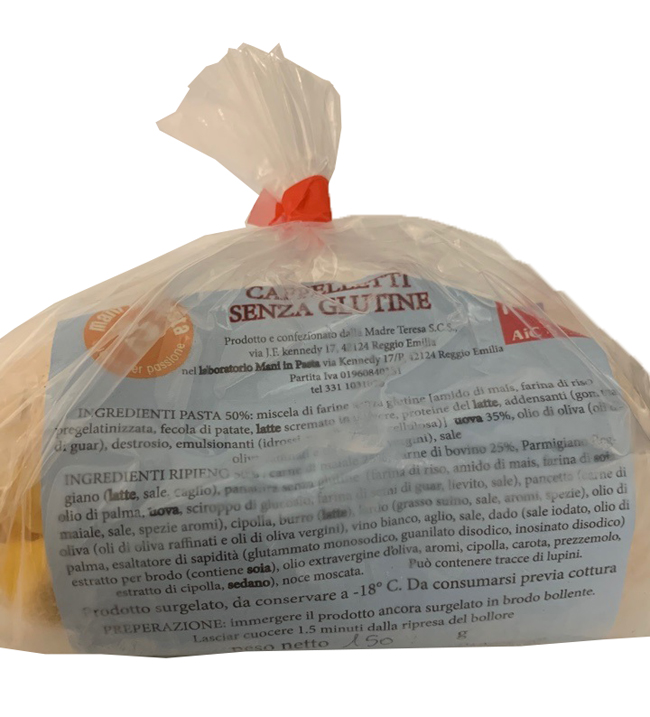 MANI IN PASTA CAPPELLETTI 150G