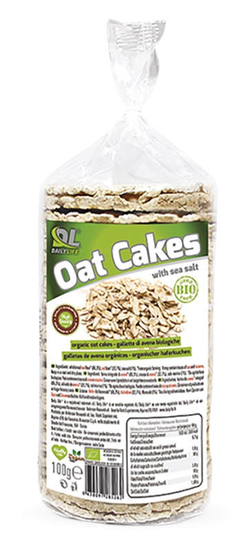 DAILY LIFE OAT CAKES BIO 100G