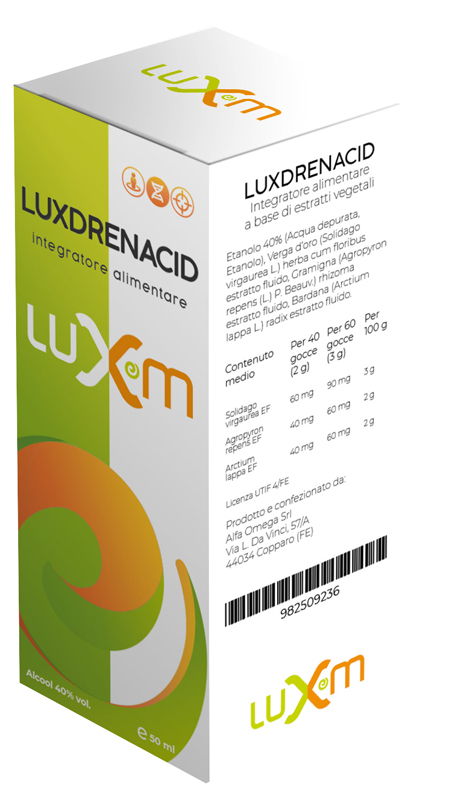 LUXDRENACID GOCCE 50ML