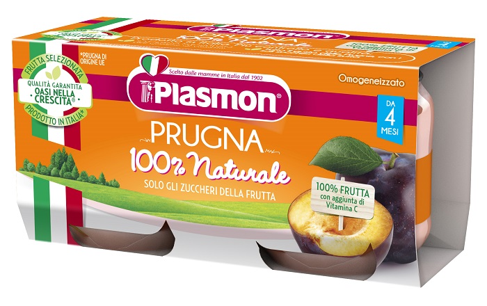 PLASMON OMOG PRUGNA 2X80G