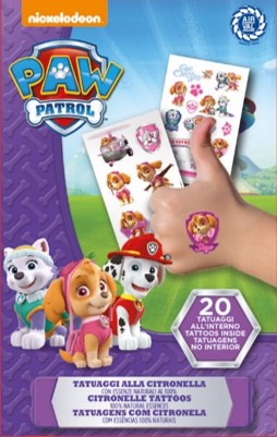 PAW PATROL F TATUAGGI CITRONEL