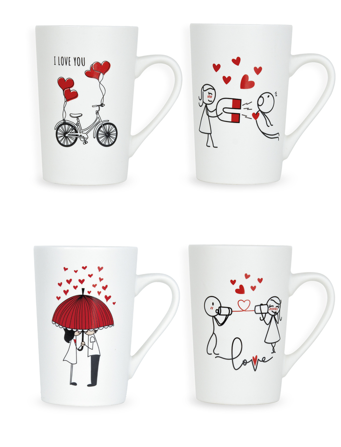 NEAVITA MUG TISAMA SET 4PZ