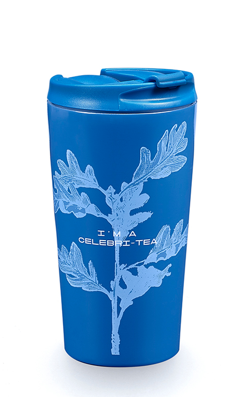 MUG THERMOS TEA LOVERS BLU