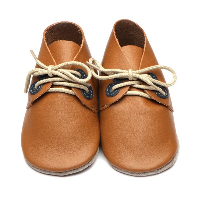 DERBY CARAMEL/NAVY L RUBBER