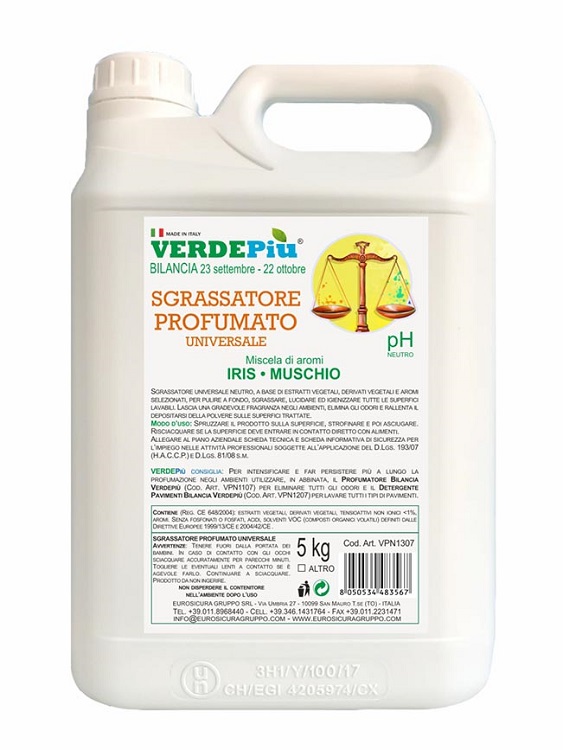 VERDEPIU' SGRASSATORE BIL 5KG