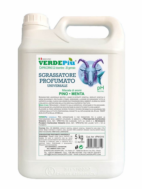 VERDEPIU' SGRASSATORE CAPR5KG