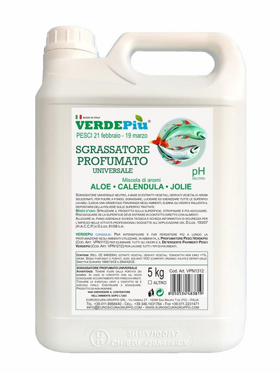 VERDEPIU' SGRASSATORE PESC5KG