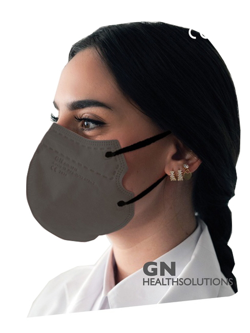 GRAY SEMIMASCHERA FFP2 10PZ