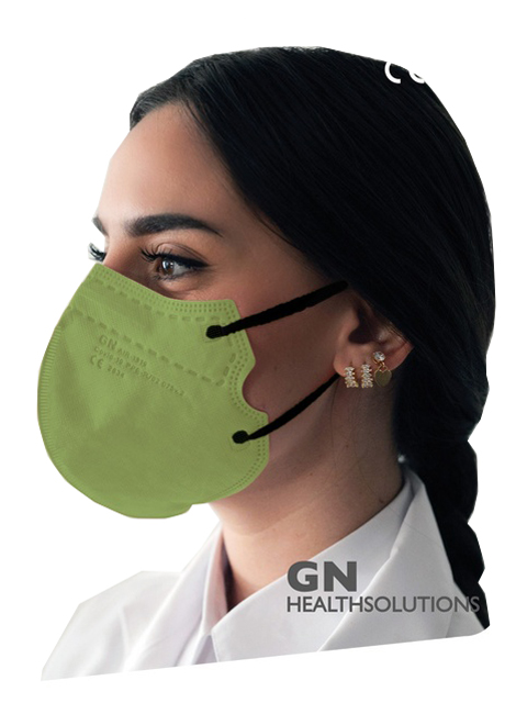 GREEN SEMIMASCHERA FFP2 10PZ