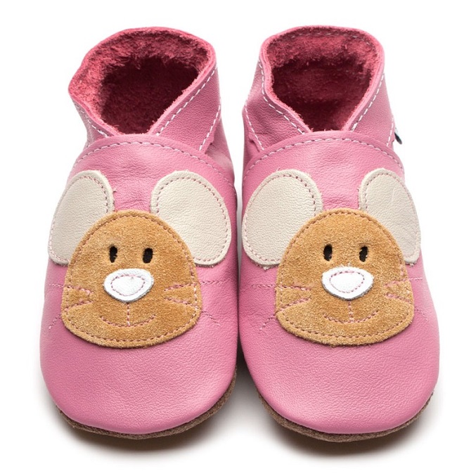 SQUEAK ROSE PINK/TAN CHILD M