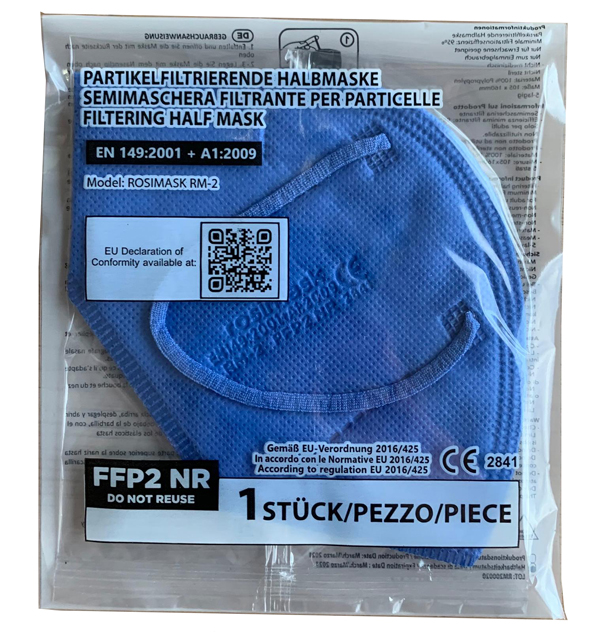 ROSIMASK RM 2 MAS FFP2 BLU 1PZ