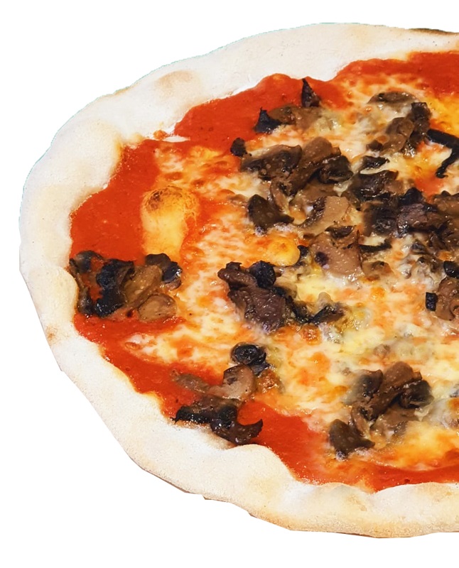 PIZZA AL MATTONE AI FUNGHI380G