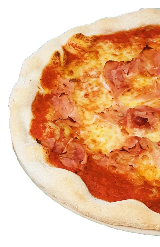 PIZZA AL MATTONE AL PROSCIUTTO