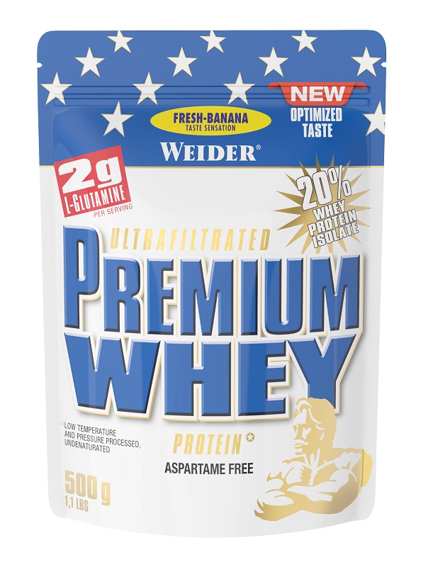 WEIDER PREMIUM WHEY BAN 500G