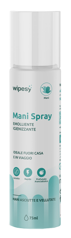 WIPESY MANI SPRAY EMOL IGIEN