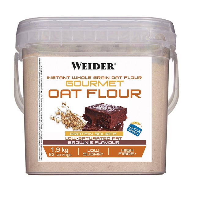 WEIDER OAT FLOUR BROWNIE 1,9KG