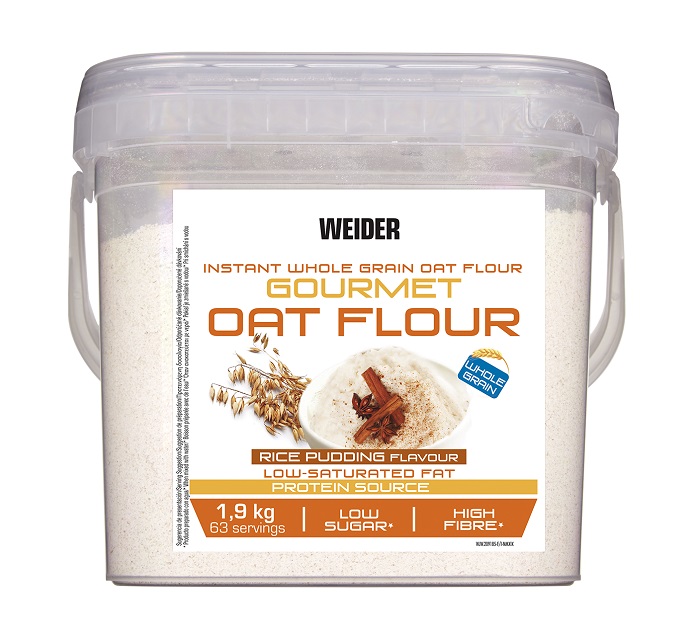 WEIDER OAT FLOUR RISO LTT1,9KG