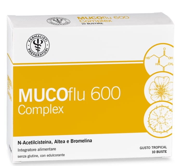 LFP MUCOFLU 600 COMPLEX 10BUST