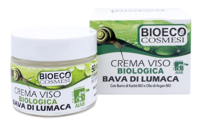 BIOECOCOSMESI CREMA VISO BAVA