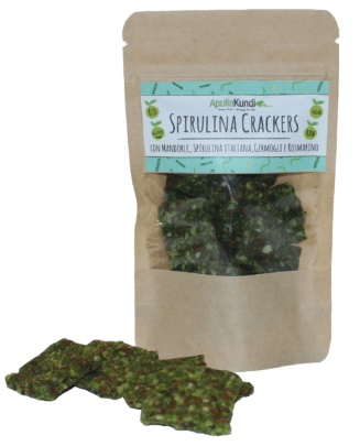 SPIRULINA CRACKERS BIO 25G