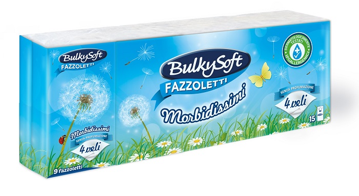 BULKYSOFT FAZZOLETTI 4VEL 9X10