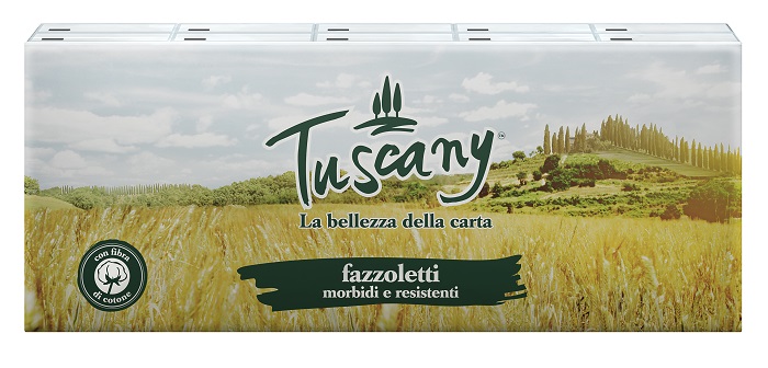 TUSCANY FAZZOLETTI 4VEL 9X10 C