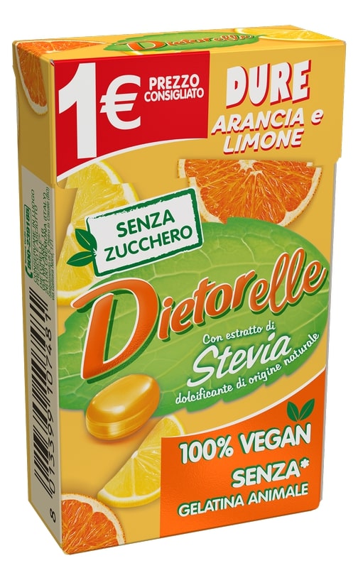 DIETORELLE ARANCIA LIMONE 27G