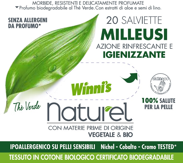 WINNI'S NATUREL SALVIETTE 20PZ