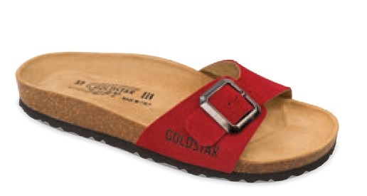 837QC SCARPA CAMOSCIO ROSSO 35