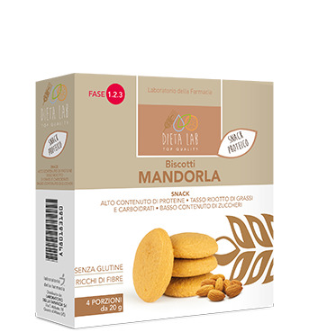 DLAB BISCOTTI MANDORLA 80G