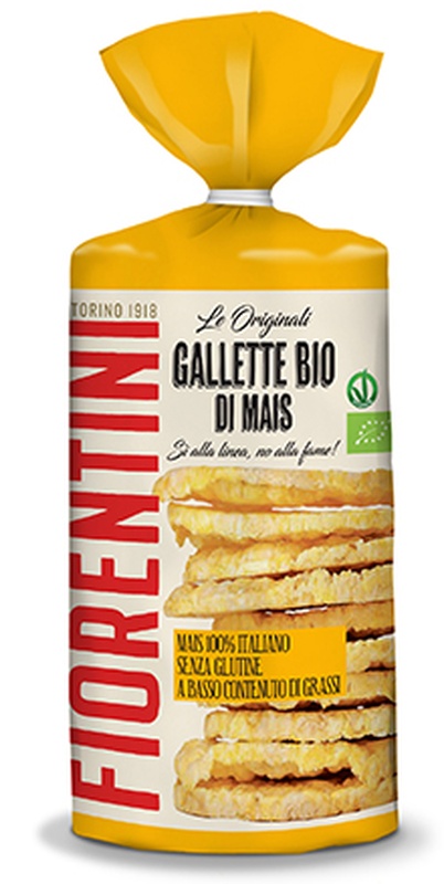 GALLETTE BIO DI MAIS 120G GALLETTE BIO DI MAIS 120G