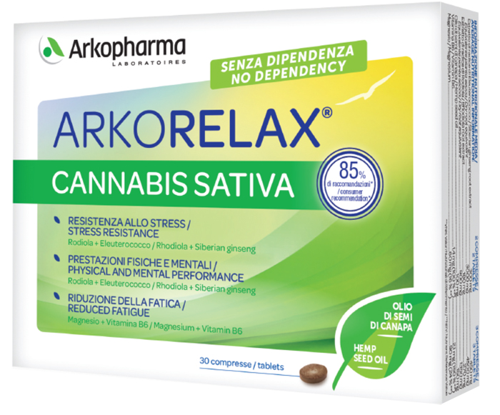 ARKORELAX CANNABIS SATIVA30CPR