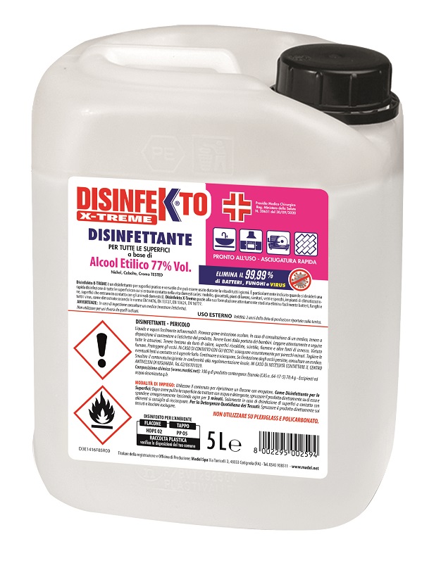 DISINFEKTO SUPERFICI XTREME 5L