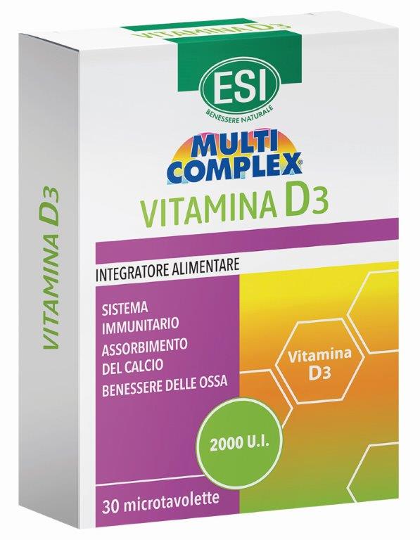 ESI MULTICOMPLEX VIT D3 30TAV