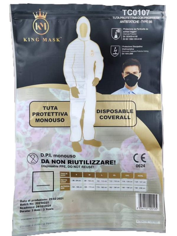 KING MASK TUTA 5/6 TC0107 L