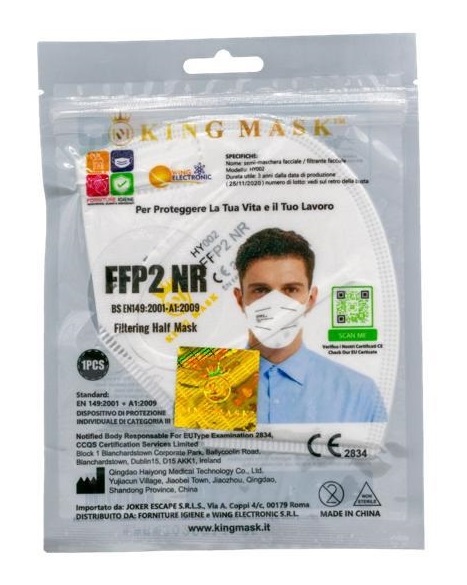 KING MASK MAS FFP2 BI HY002