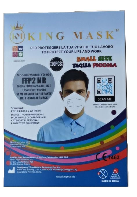 KING MASK MAS FFP2 BI YD006