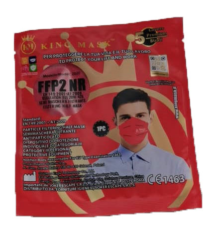 KING MASK MAS FFP2 ROSSA 2020