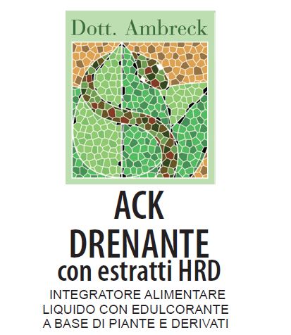 ACK DRENANTE ESTRATTI HRD500ML