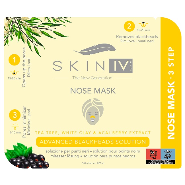 SKIN IV MASCHERA NASO 3 STEP