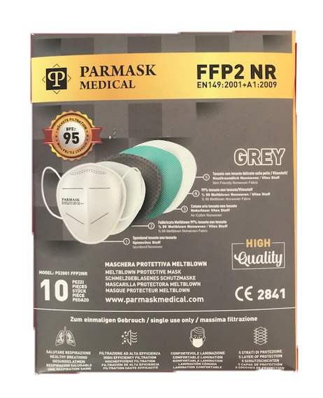 MASCHERINA FFP2 PS2001 GRI10PZ