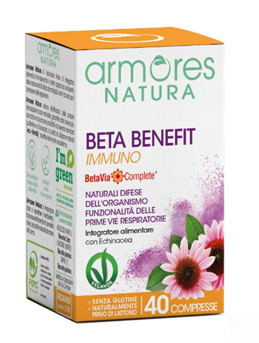 ARMORES BETA BENEFIT IMM 40CPR