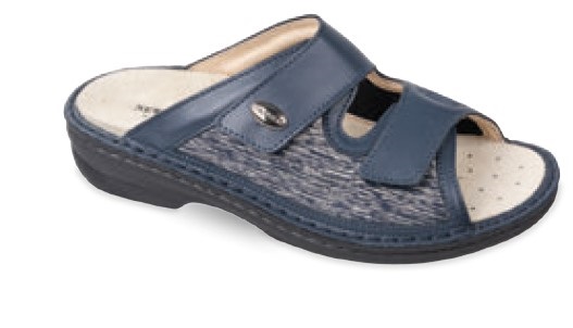 3777 SCARPA VITELLO BLU 35